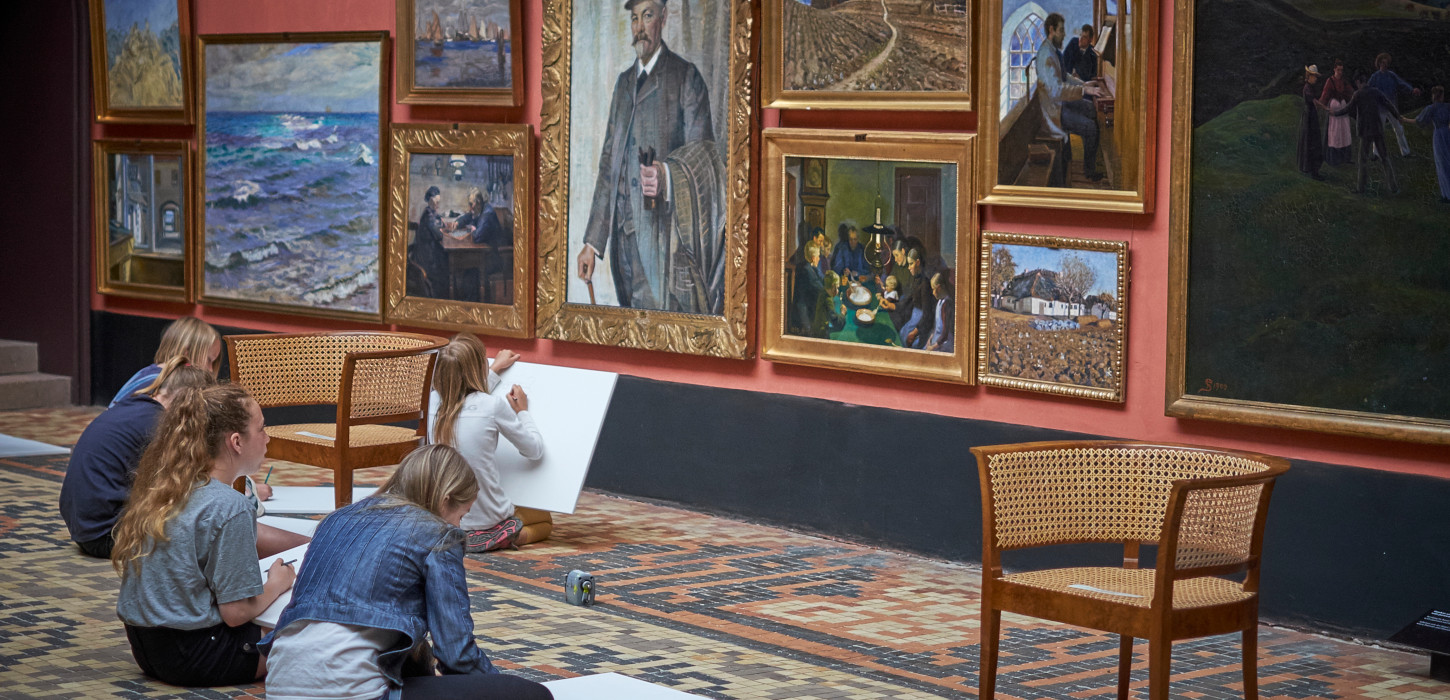 Kunstmuseet Faaborg Museum børn tegner