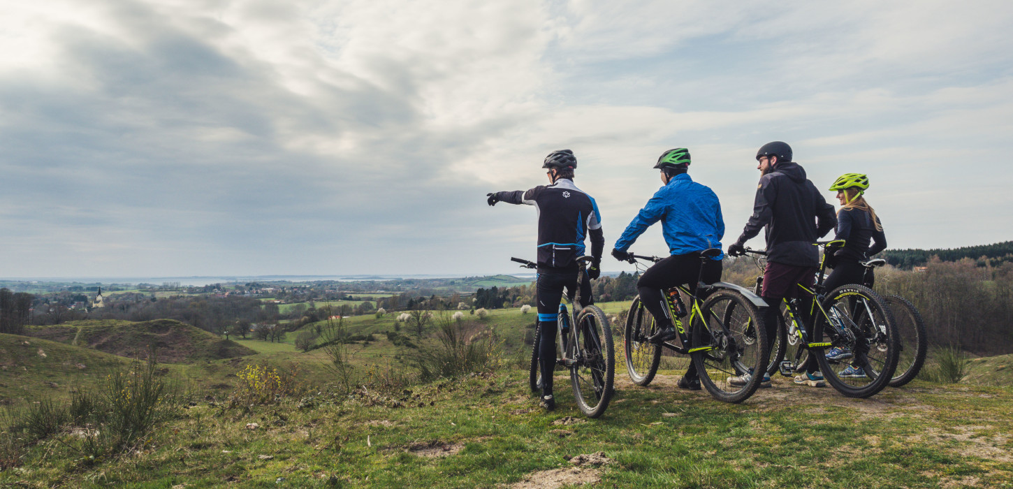 Mountainbike i Svanninge Bakker