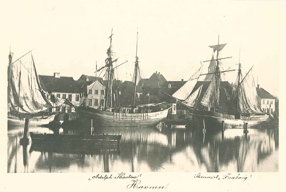Det Historiske Faaborg | Faaborg Havn år 1866 | VisitFaaborg