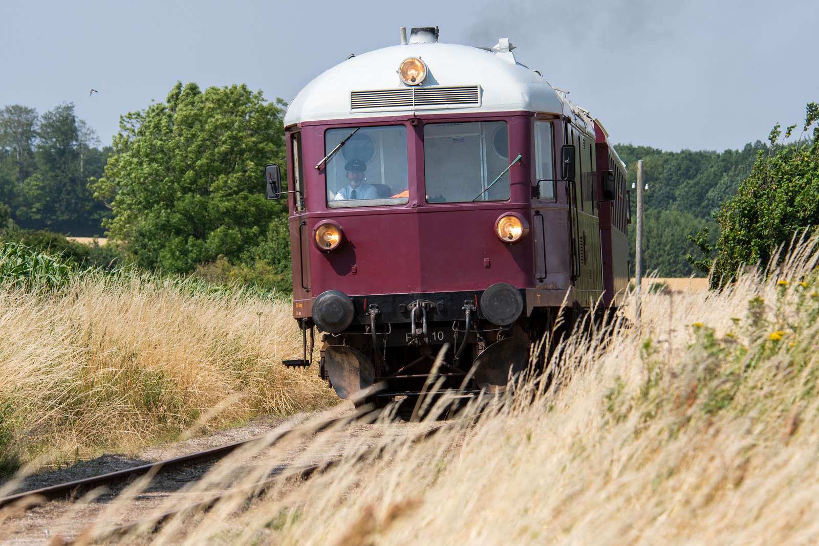 Kørsel med veterantog mellem Faaborg og Korinth