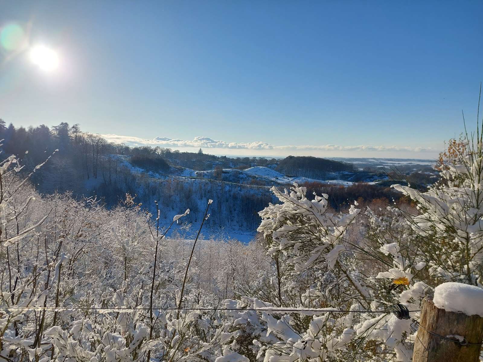 Svanninge Bakker i vinter uniform