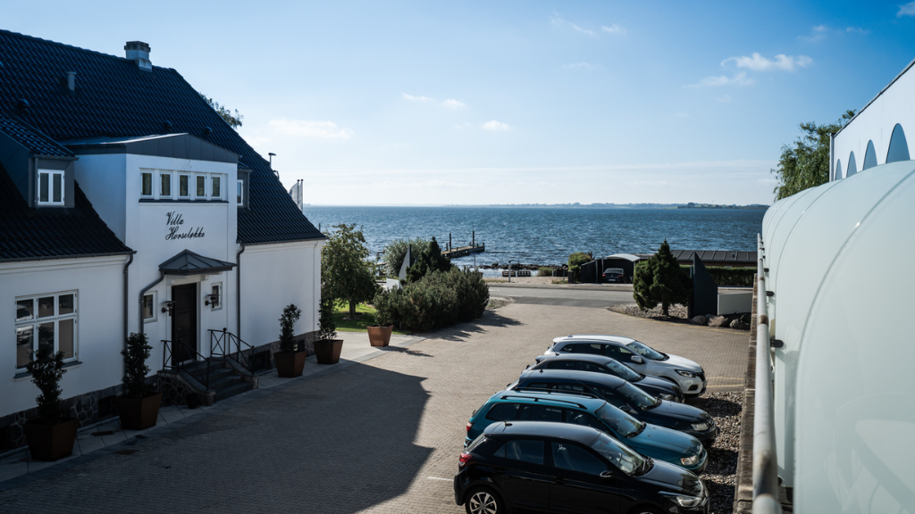 Havudsigt fra Hotel Faaborg Fjord Spa og Konference