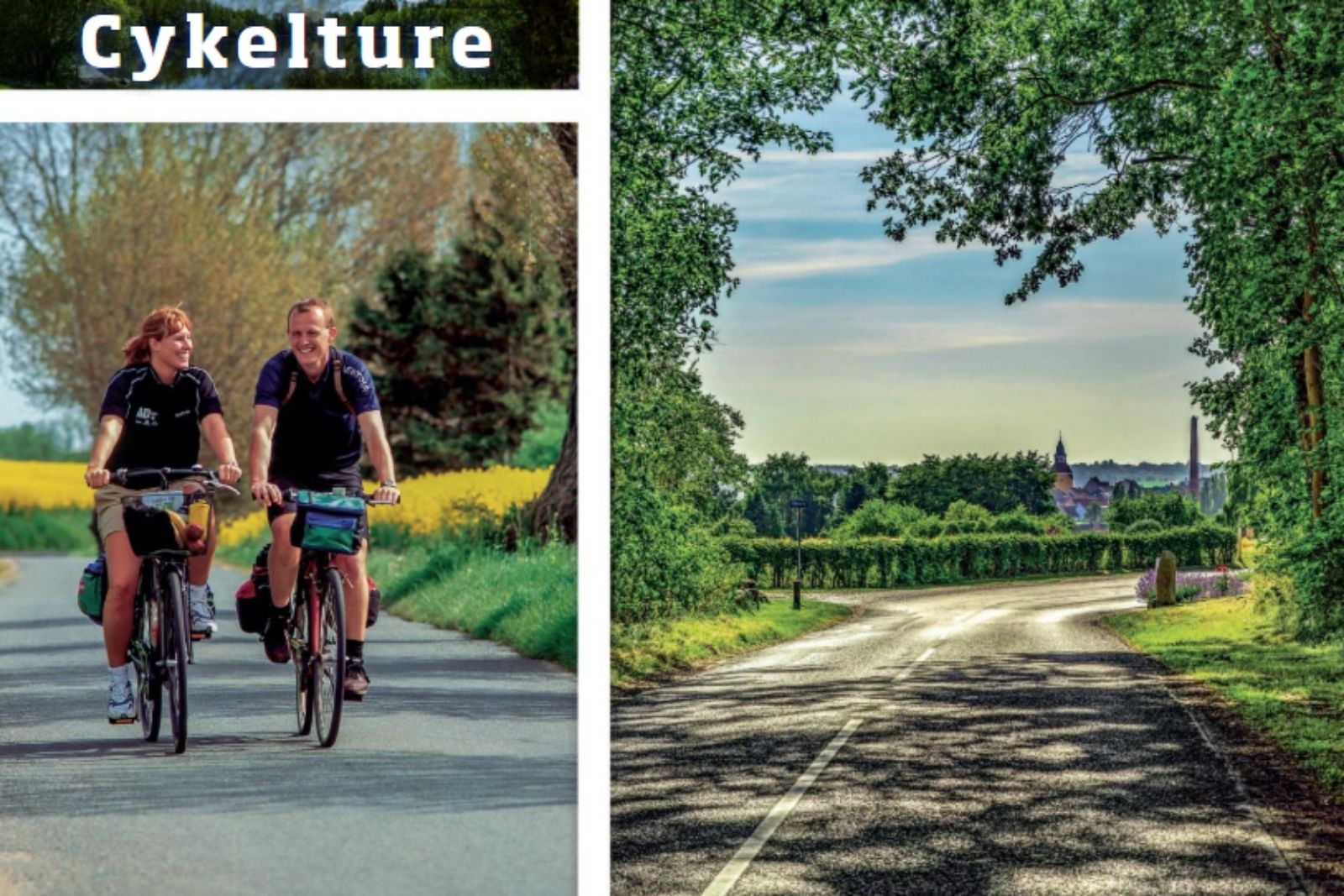 Cykelfolder over 10 anbefalede cykelture i Faaborg og omegn
