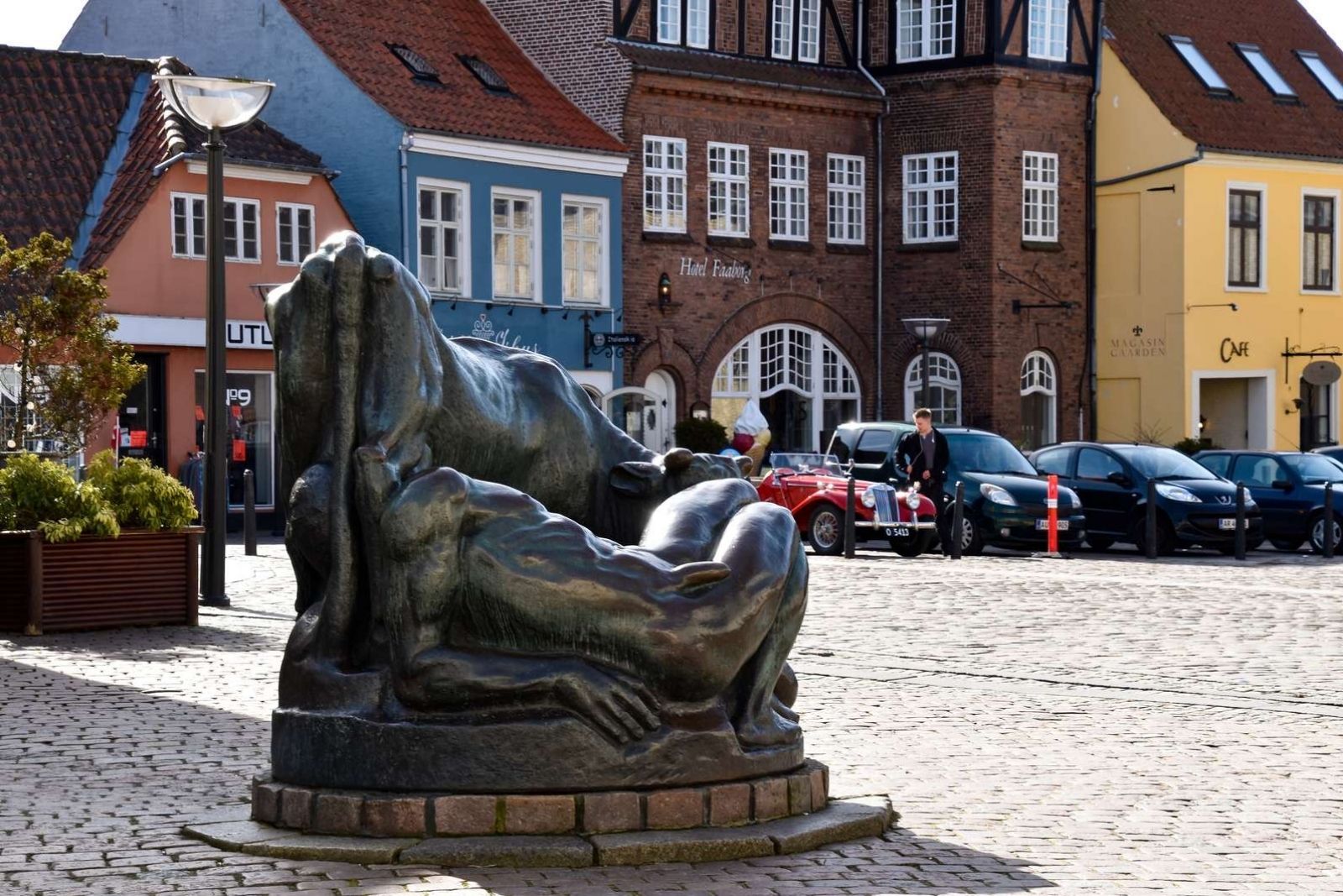 Ymerbrønden på Torvet i Faaborg